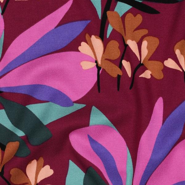 Viskose-Stretch "Rosella" von Nerida Hansen in Mauve